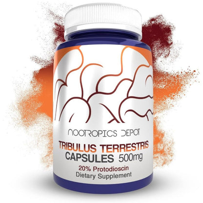 Nootropics Depot Tribulus Extract 500mg front view