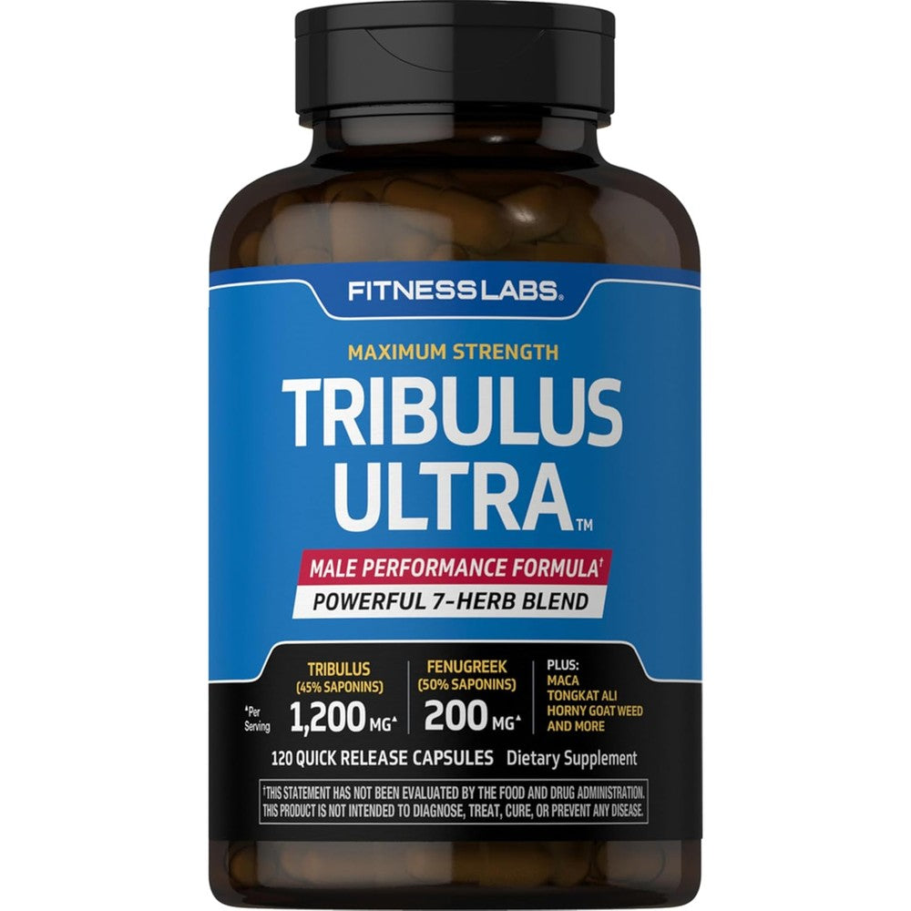 Fitness Labs Tribulus Terrestris Complex front bottle view