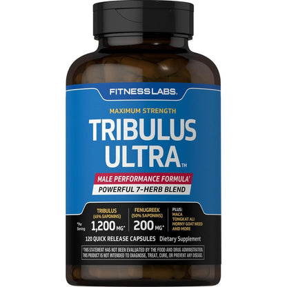 Fitness Labs Tribulus Terrestris Complex front bottle view