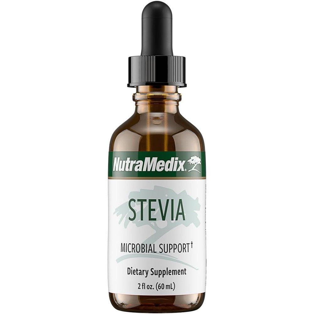 NutraMedix Sweet Leaf Stevia Liquid Drops 60ml front bottle view sugar free sweetener