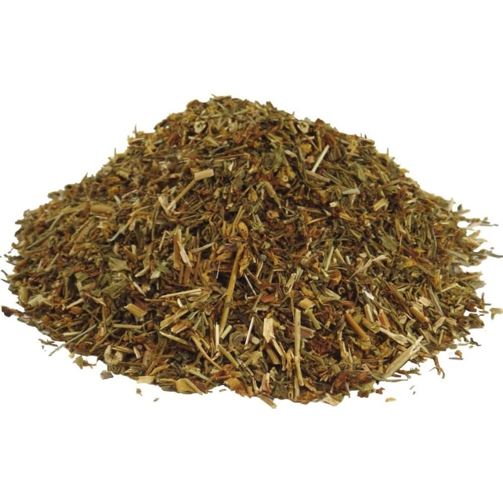 Best Botanicals St Johns Wort 16 Ounce pack front view showing premium bulk herbal powder packaging.