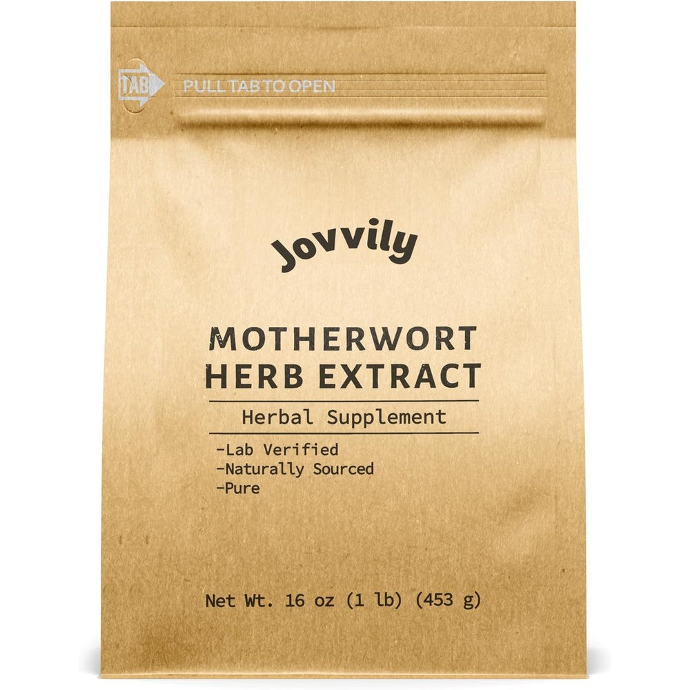 Jovvily Motherwort Herb Extract 1lb powder supplement front view