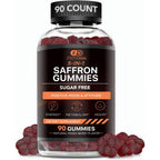 Effective Nutra Saffron Gummies 90 count bottle front view for premium mood support