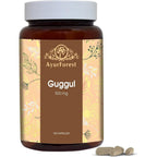 Ayurforest Guggul Vegie Capsules bottle front view for heart health