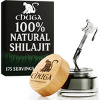 Chuga Pure Himalayan Shilajit Resin front view packaging jar