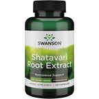 Swanson Shatavari 500 mg 120 Capsules front label view
