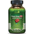 Irwin Naturals Prosta Strong RED 80 liquid softgels bottle front view for men prostate health support