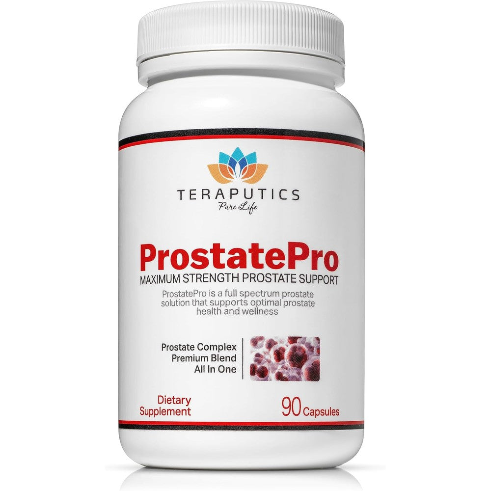Teraputics ProstatePro bottle front view authentic prostate health supplement