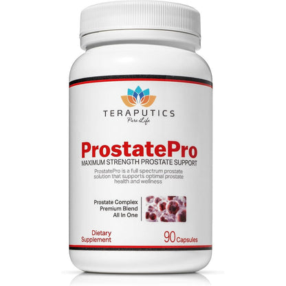 Teraputics ProstatePro bottle front view authentic prostate health supplement