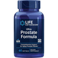 Life Extension Ultra Prostate Formula 60 softgels front view bottle for prostate health.