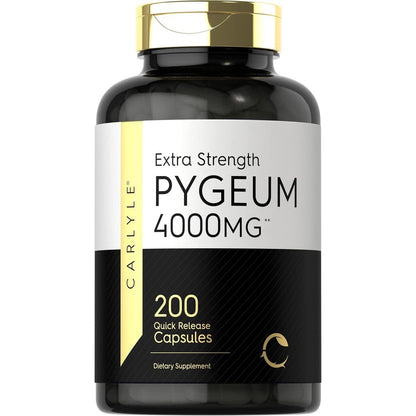 Carlyle Pygeum Africanum Bark 200 capsules bottle front view