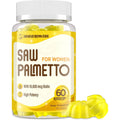 Jovariquethor Saw Palmetto 500mg Women Gummies front view showing bottle packaging