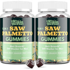 EnvyDeal YLVARIN THORIA Saw Palmetto and Biotin DHT blocker gummies front view showing bottle label details.