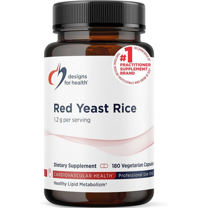 Designs for Health RYR Synergy front bottle view for cardiovascular support.