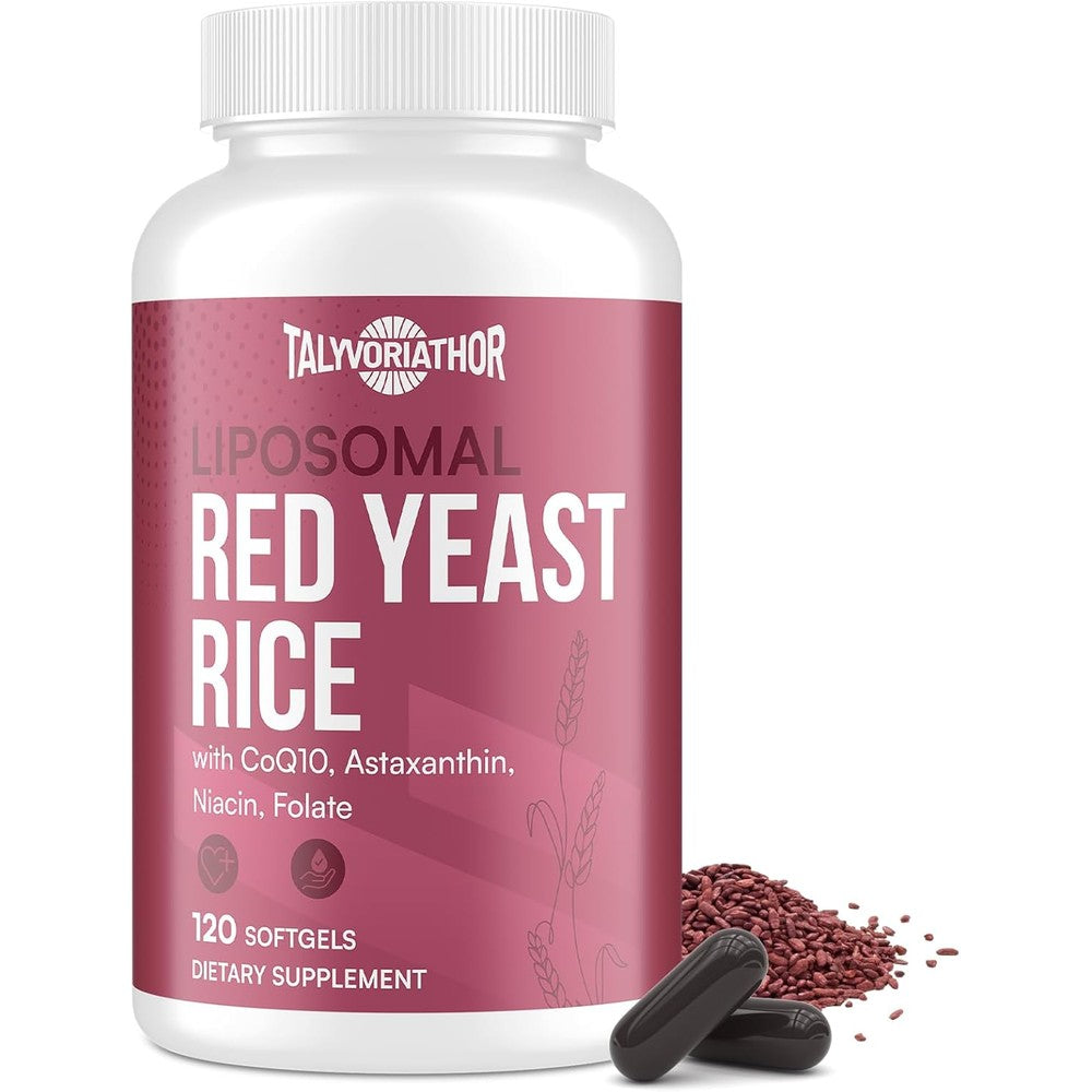 Talyvoriathor Liposomal Red Yeast Rice 1200mg front view