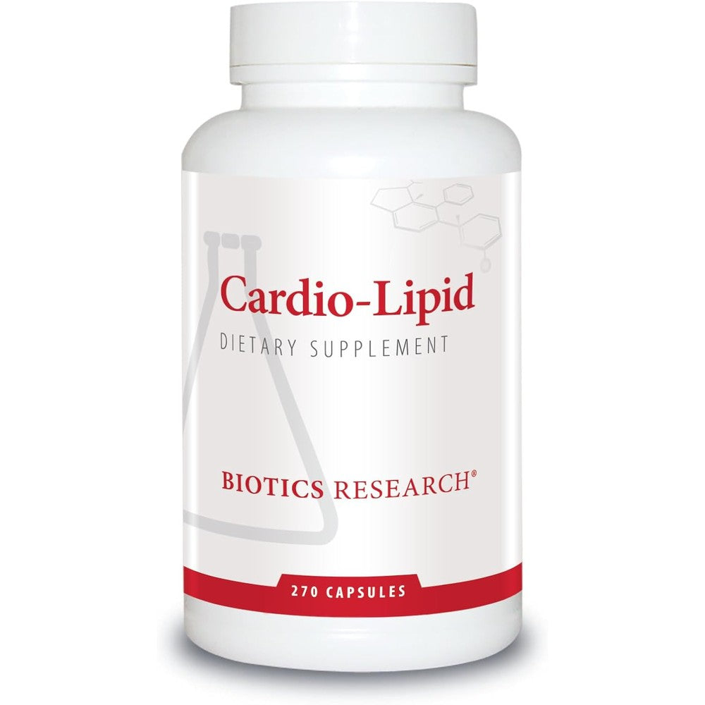 Biotics Research Cardio Lipid front view bottle