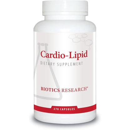 Biotics Research Cardio Lipid front view bottle