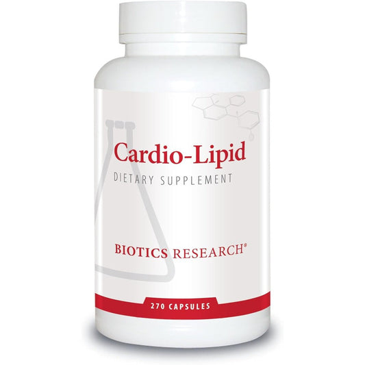 Biotics Research Cardio Lipid front view bottle