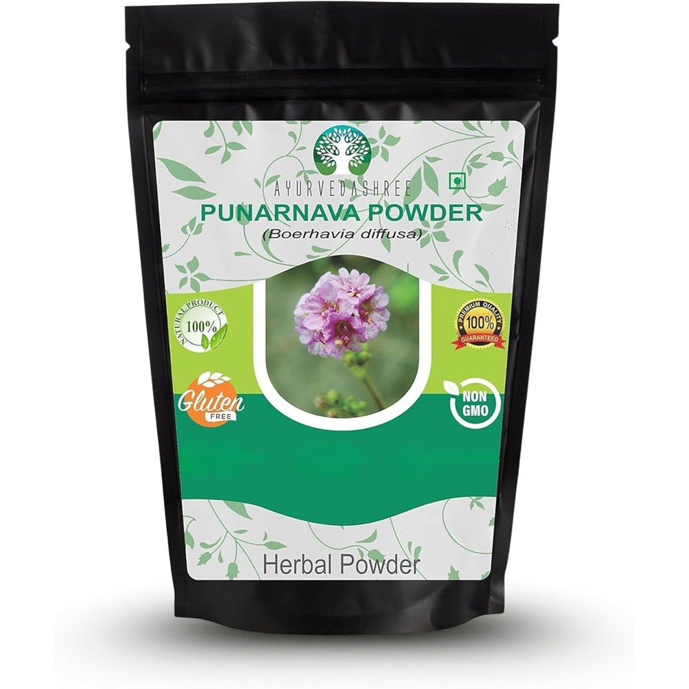Ayurvedashree Punarnava Amalaki Powder front packaging view for kidney support