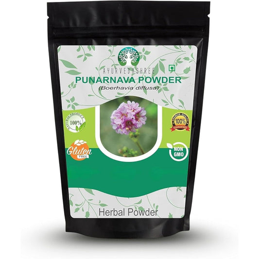 Ayurvedashree Punarnava Amalaki Powder front packaging view for kidney support