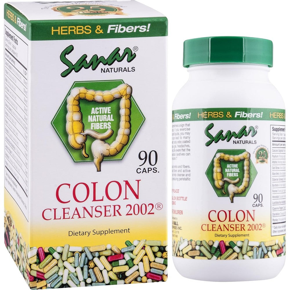 Sanar Naturals Colon Cleanser 90 Capsules front view