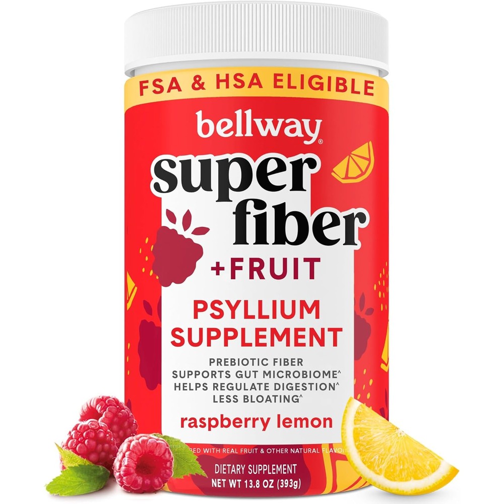 Bellway Super Fiber Plus Fruit Raspberry Lemon front view