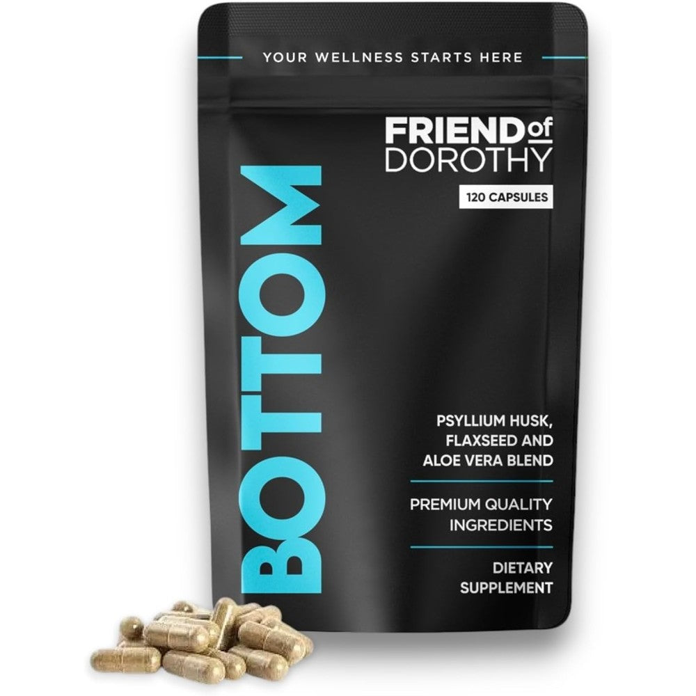 Friend of Dorothy Bottom Fiber Supplement bottle front view