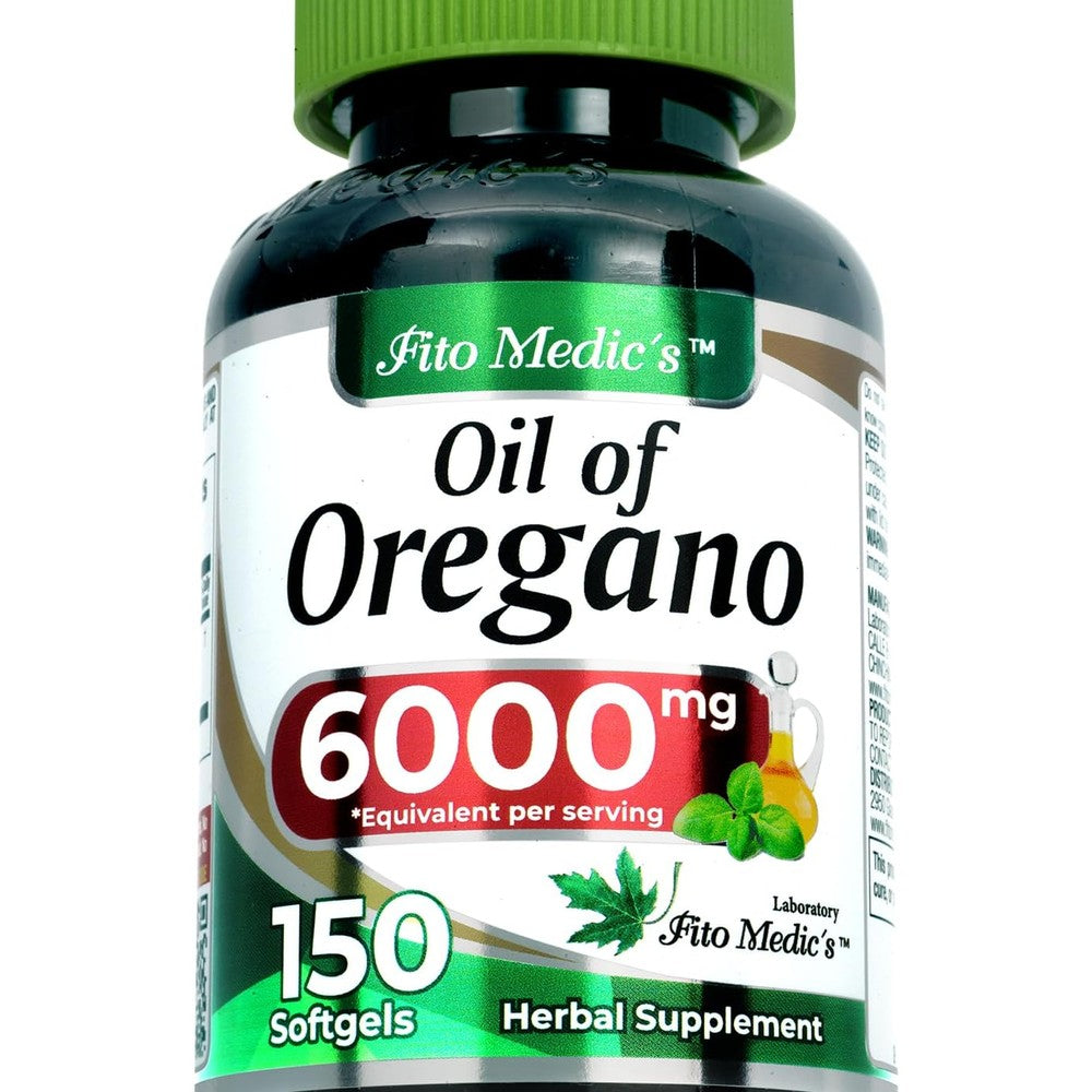 Fito Medic's Oil of Oregano 150 capsules bottle front view