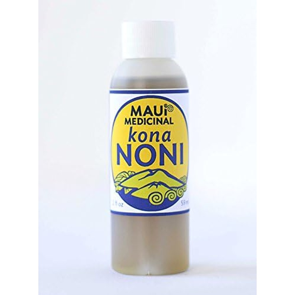 Maui Medicinals Organic Noni Leaf Oil front view bottle for natural skincare