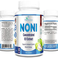 YUMMYVITE Noni Fruit Extract 60 capsules front view bottle for immune support