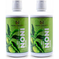 Noni Liquids Pure Hawaiian Noni Juice front view pack of two bottles for daily immunity support