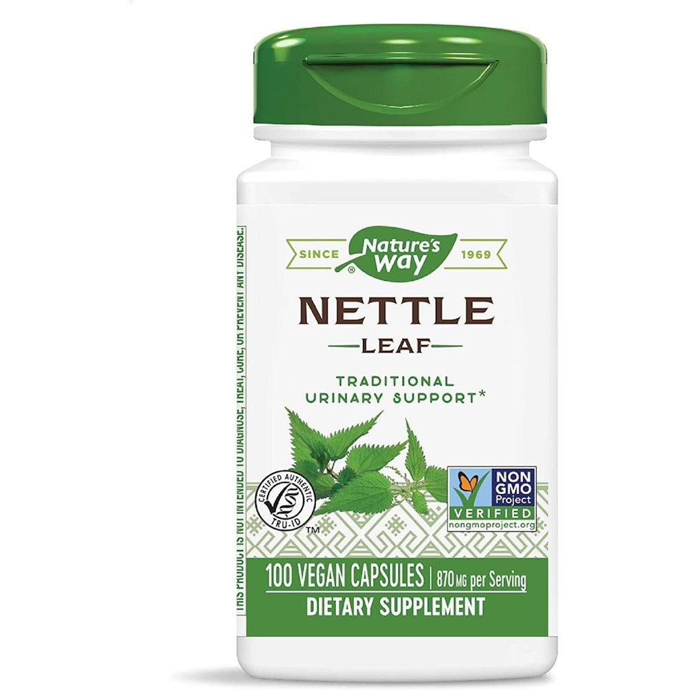 Nature's Way Nettle Leaf 435mg 4-Pack front view bottle shot
