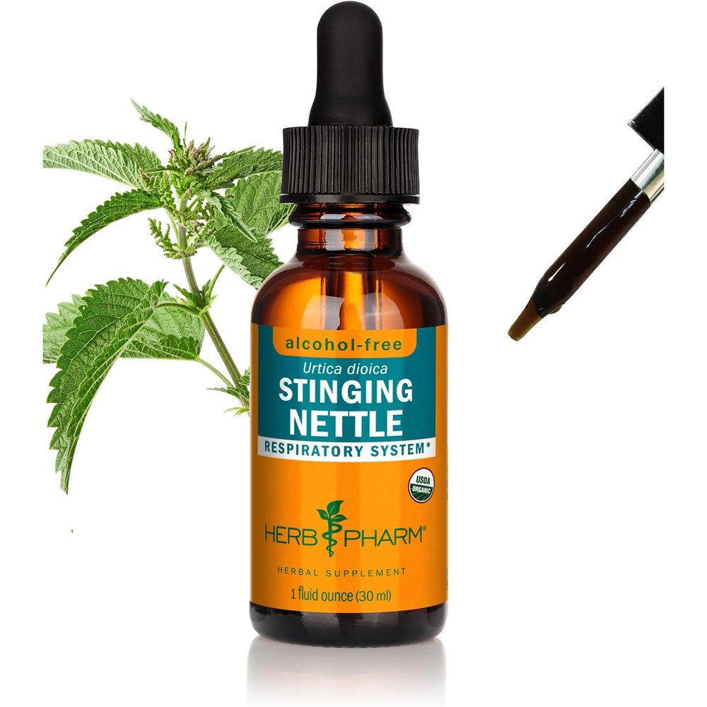 Herb Pharm Stinging Nettle Alcohol Free Glycerite bottle front view
