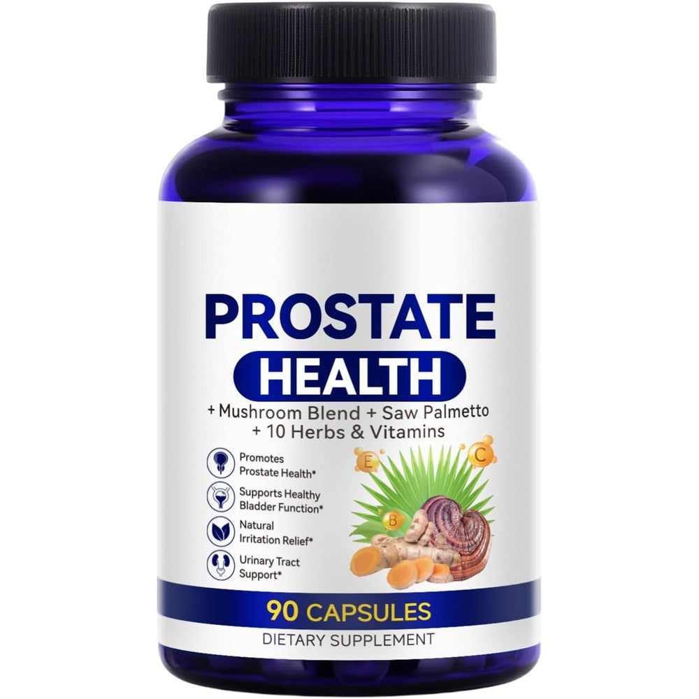 Ocnisdns Prostate Health and Bladder Support ninety capsules front bottle view for men health