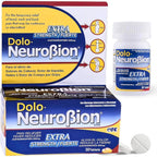 Neurobion Dolo Pain Reliever front view showing 30 tablets packaging.
