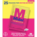 Midol Complete On The Go Caplets front box view for menstrual relief