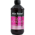 Mia Secret Liquid Monomer Professional Acrylic Nail System 8 Ounce front view bottle showcasing branding and volume details.