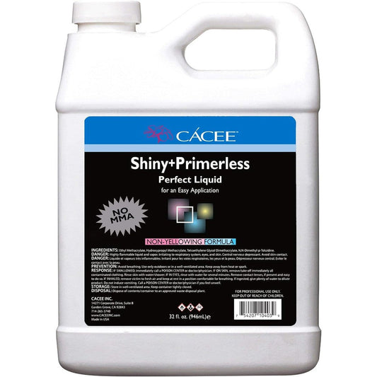 Cacee professional primerless acrylic nail liquid monomer front view bottle