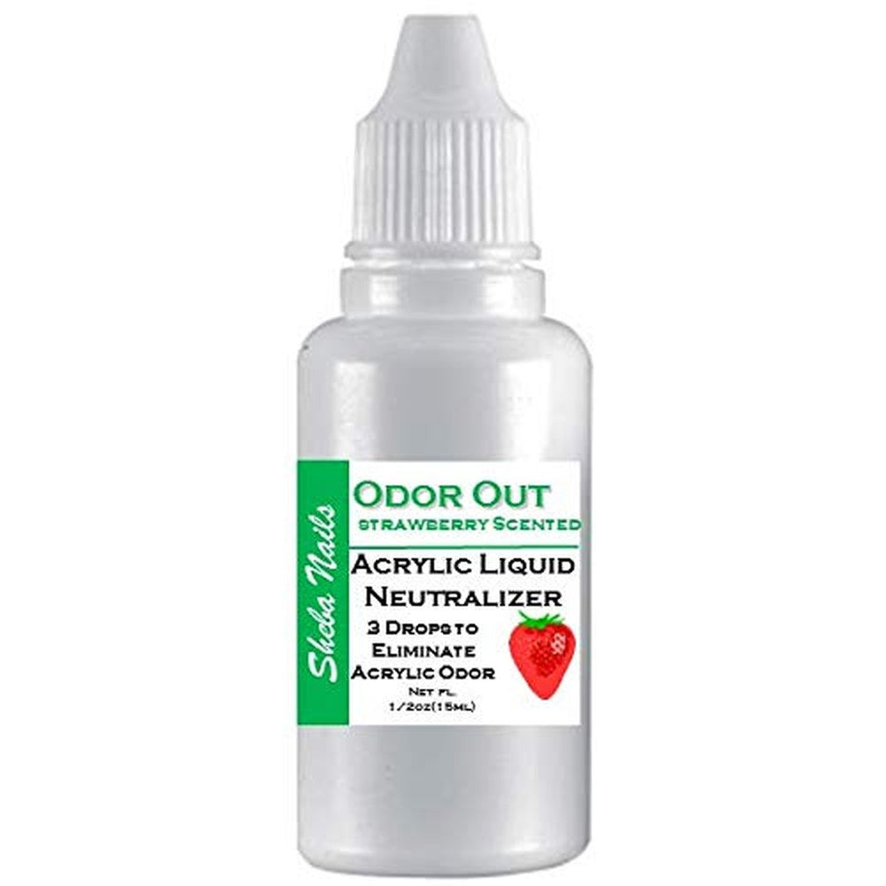 Sheba Nails Odor Out Acrylic Liquid Neutralizer front view dropper bottle