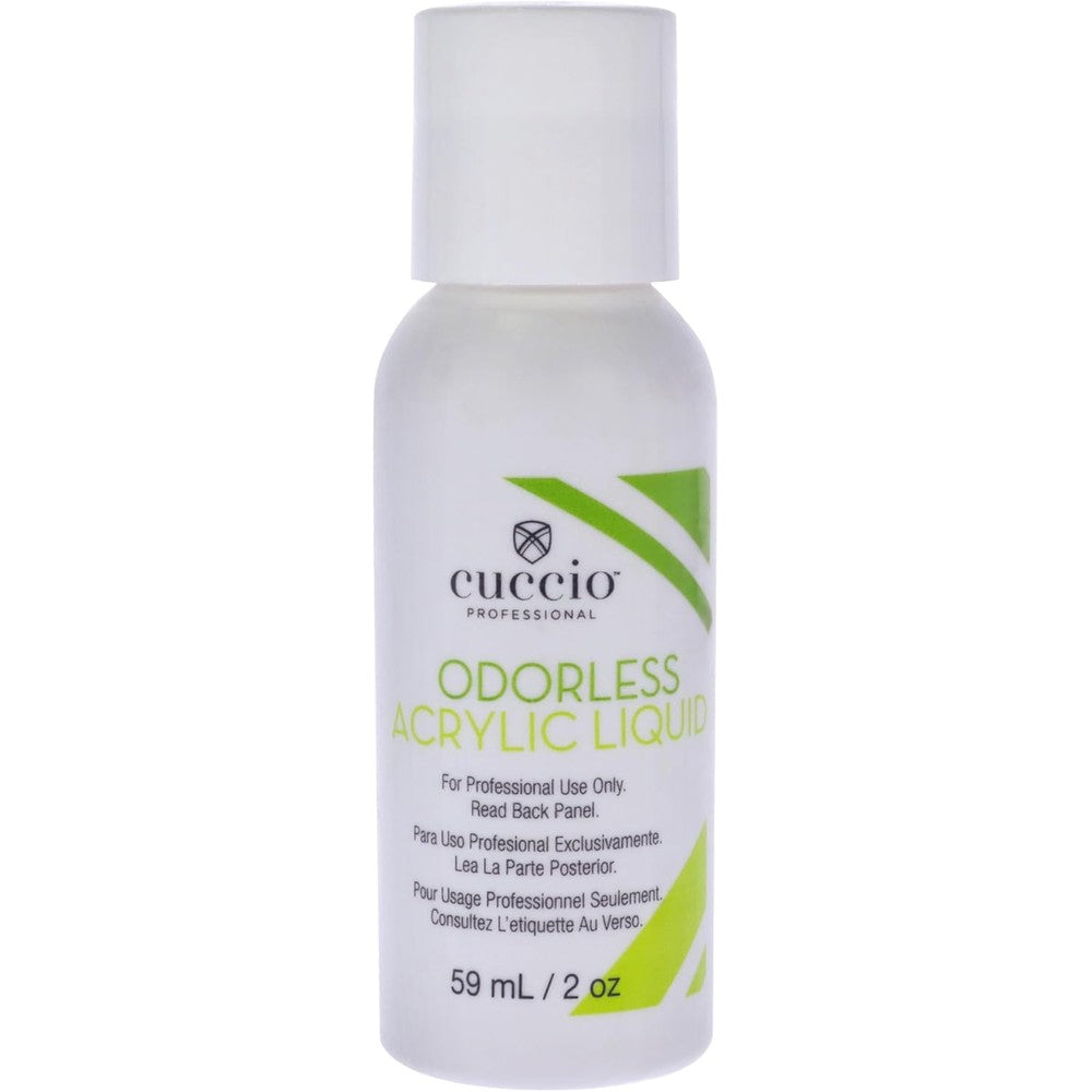 Cuccio Pro Odorless Acrylic Liquid front view bottle for professional nail application