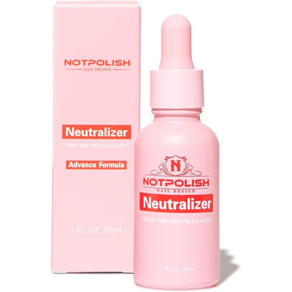 Notpolish Neutralizer Nail Liquid Monomer Peach Scent bottle front view