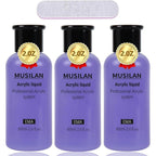 Musilan professional acrylic system liquid monomer front view bottle