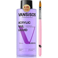 Vansisos acrylic nail liquid monomer front view bottle