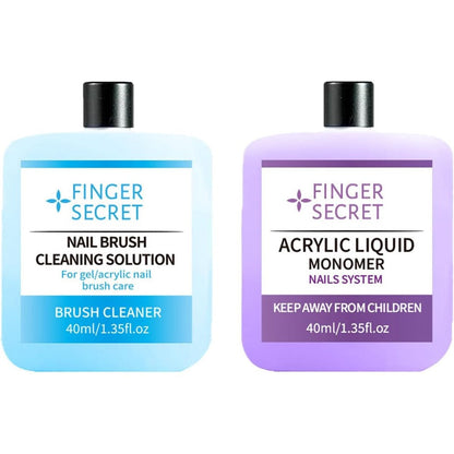 Gadcrystal Finger Secret Acrylic Monomer Liquid front view bottle