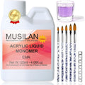 Ebanku Musilan professional acrylic liquid monomer front view bottle
