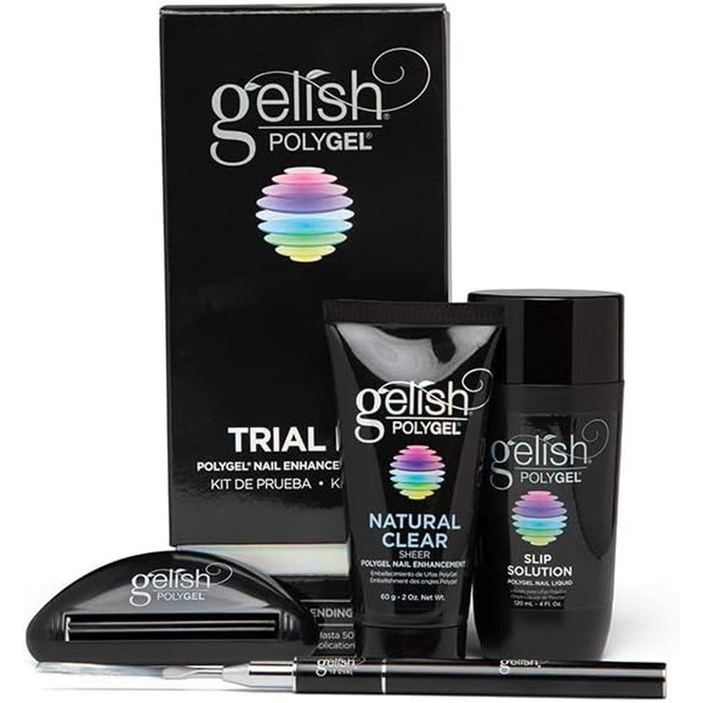 Gelish PolyGel Brand Nail Enhancement Trial Kit front view