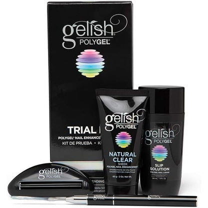 Gelish PolyGel Brand Nail Enhancement Trial Kit front view