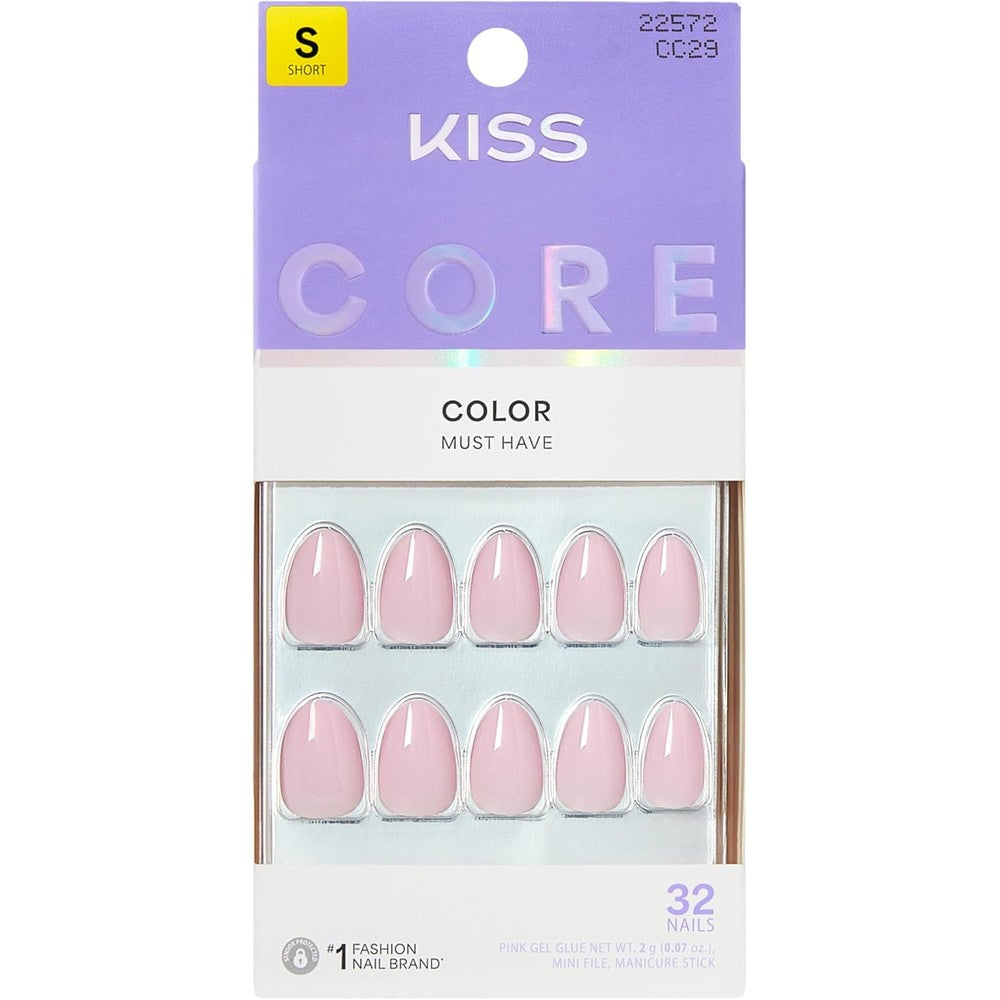 Kiss Core press on nails Euphonious front packaging view