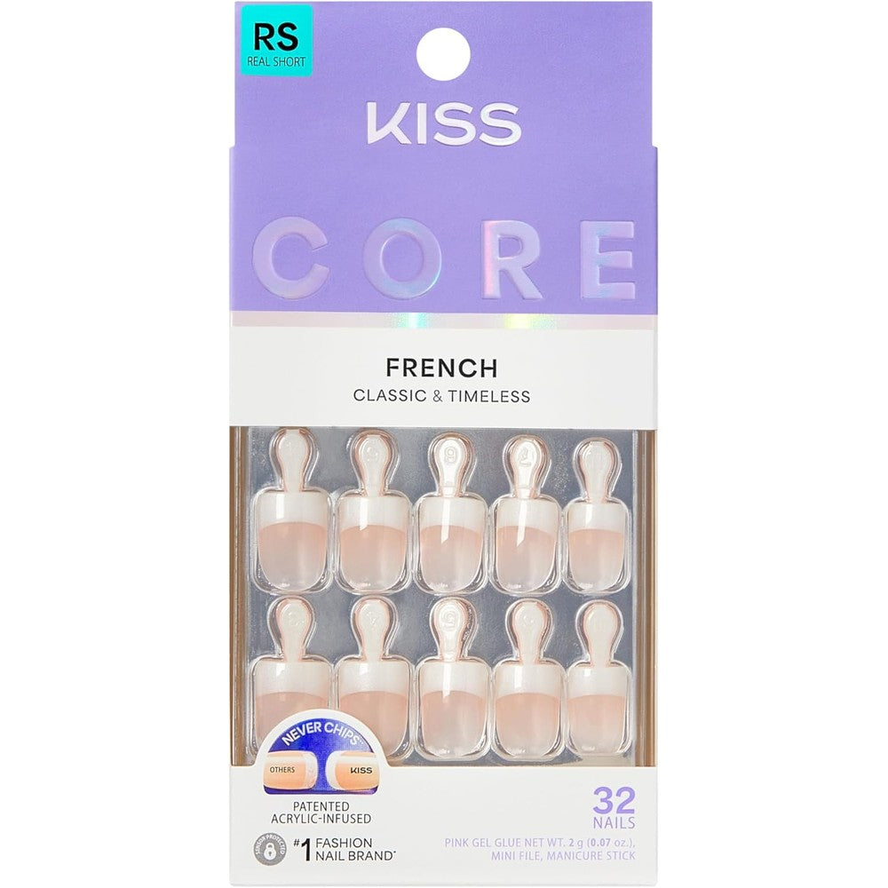 Kiss Core I Wish press on nails front packaging view