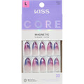 Kiss Core Magnetic Press On Nails Twinkling Stars front view packaging